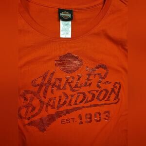 Women's Harley-Davidson t-shirt studded dated 2020 size Large